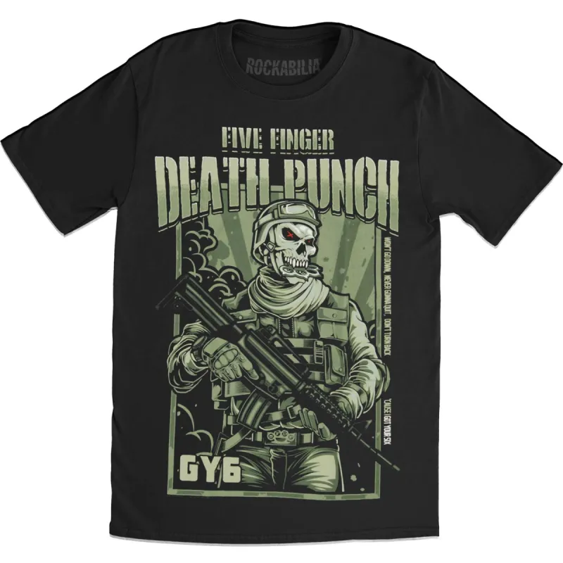 War Soldier Slim Fit T-shirt sold by Rockabilia