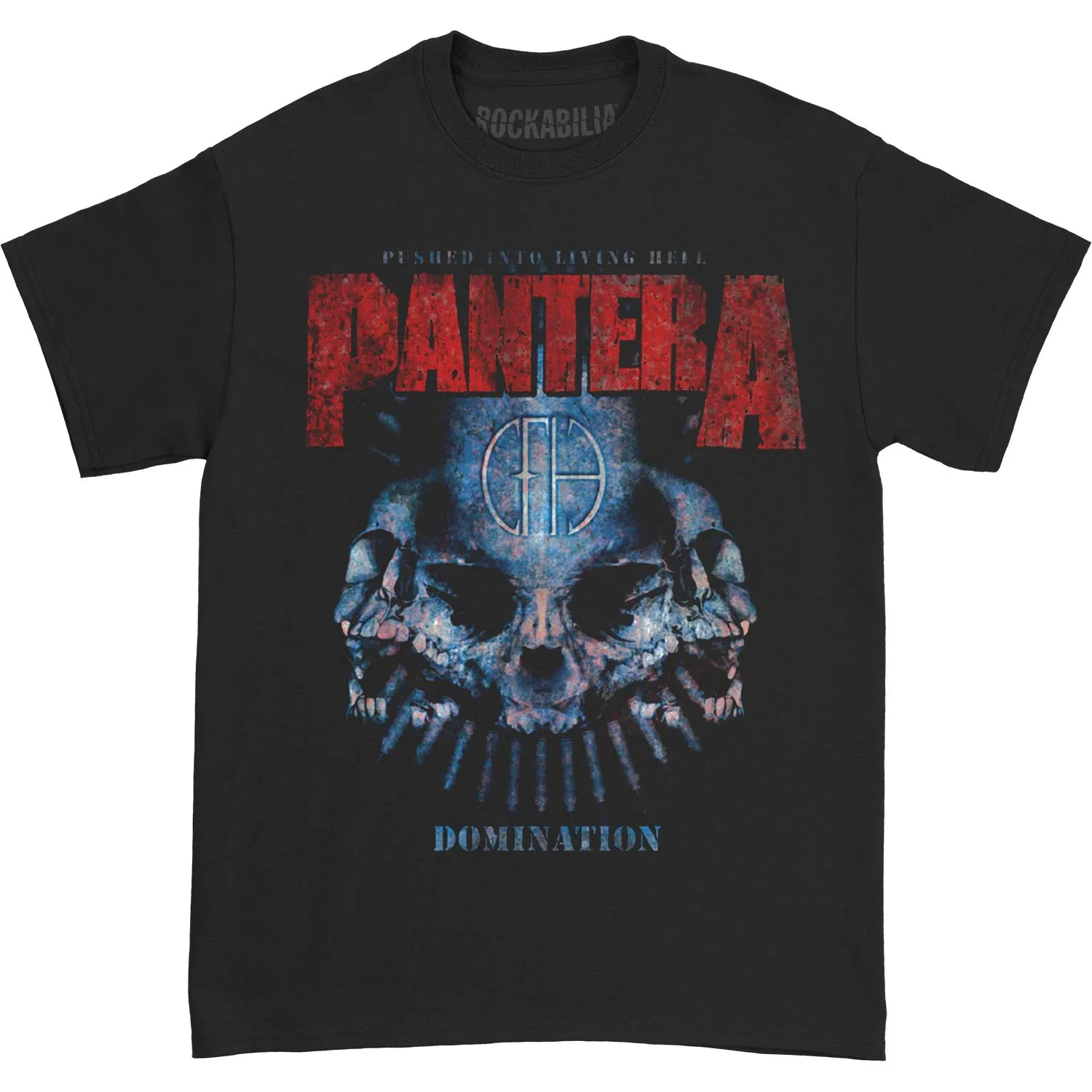 Distressed Domination T-shirt sold by Rockabilia