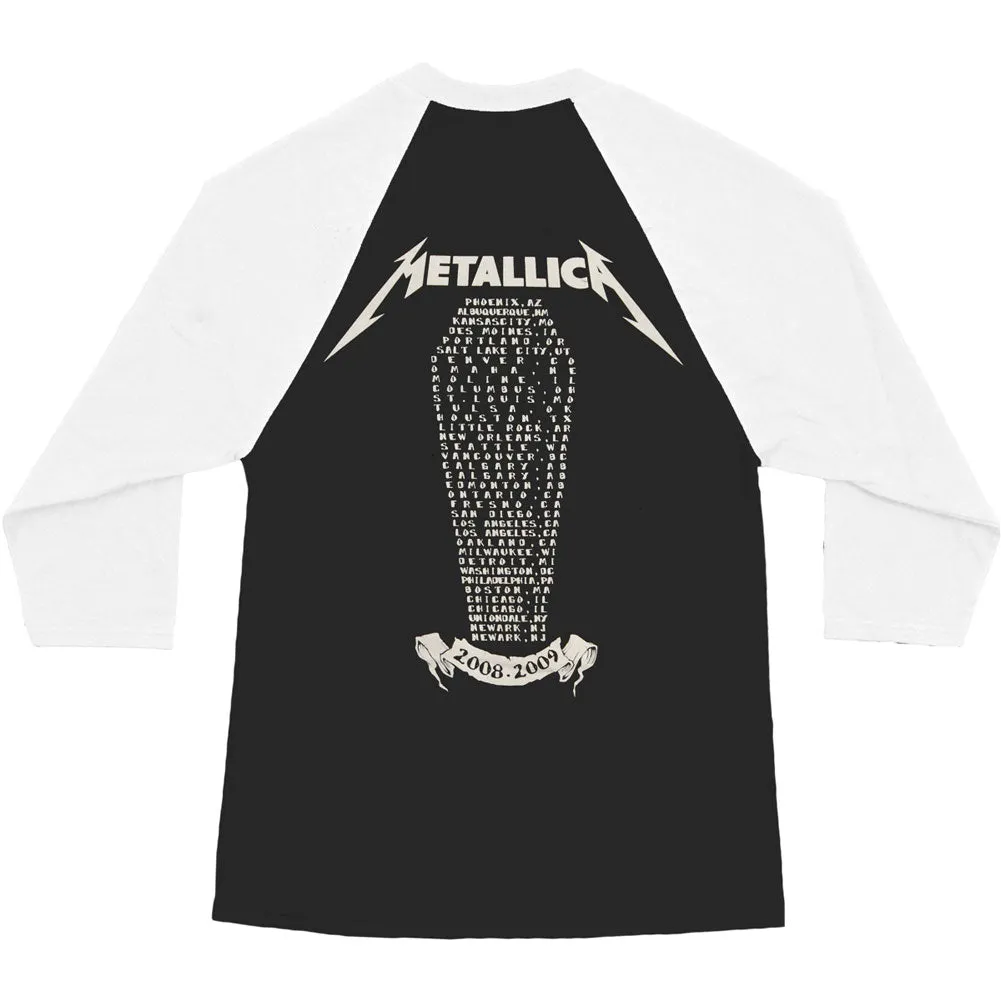 Seek & Destroy 08/09 (Phoenix) Raglan Baseball Jersey sold by Rockabilia product image thumbnail 2