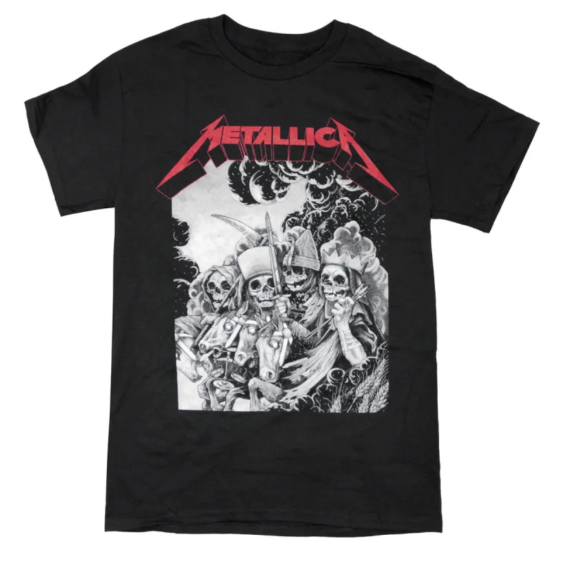 Four Horsemen by John Dyer Baizley (Red, Black & Grey Variant) T-shirt sold by Rockabilia