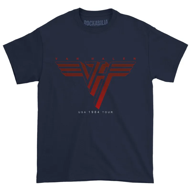 USA 1984 Tour VH Logo (Rockabilia Exclusive) T-shirt sold by Rockabilia