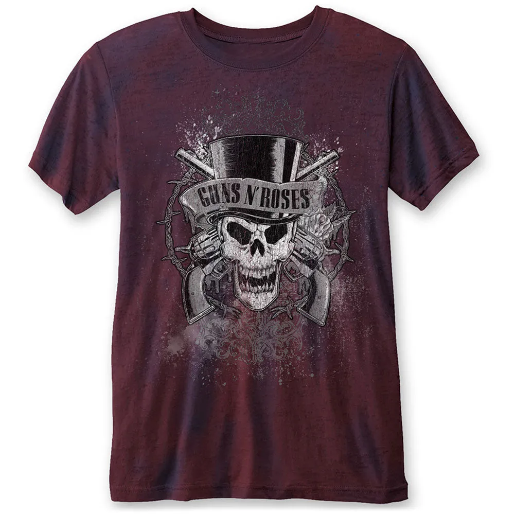 Faded Skull (Burn Out) Vintage T-shirt sold by Rockabilia