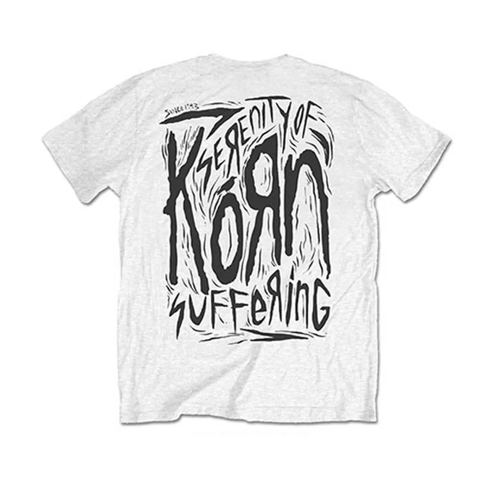 Scratched Type (Back Print) Slim Fit T-shirt sold by Rockabilia product image thumbnail 2