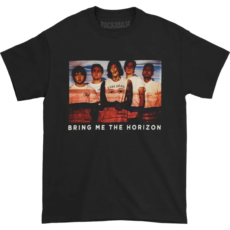 Photo Lines Slim Fit T-shirt sold by Rockabilia