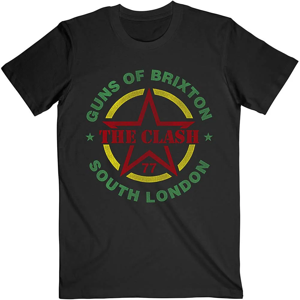 Guns of Brixton Slim Fit T-shirt sold by Rockabilia