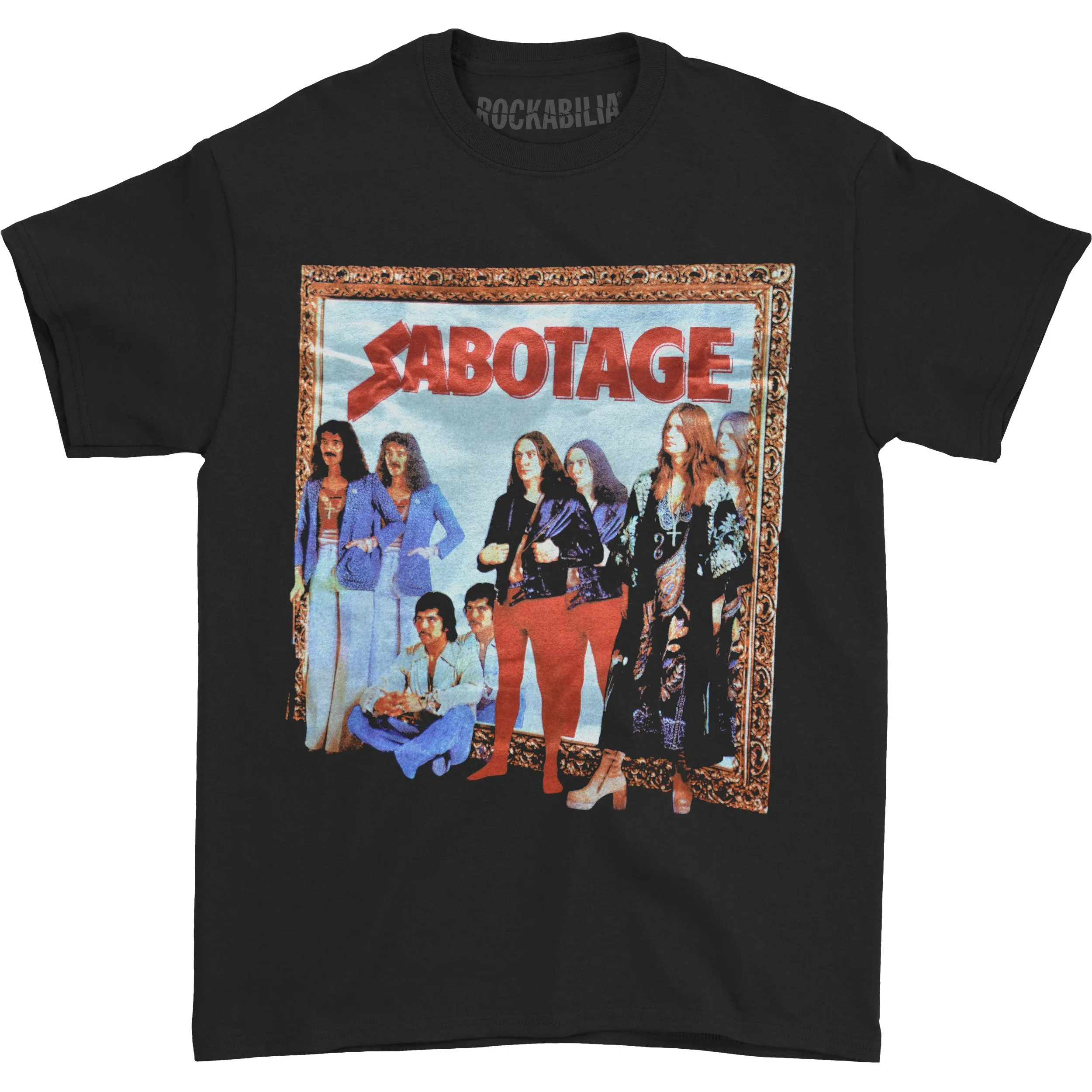 Sabotage (Back Print) Slim Fit T-shirt sold by Rockabilia