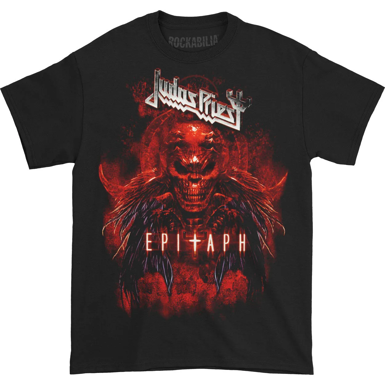 Epitaph Red Horns T-shirt sold by Rockabilia
