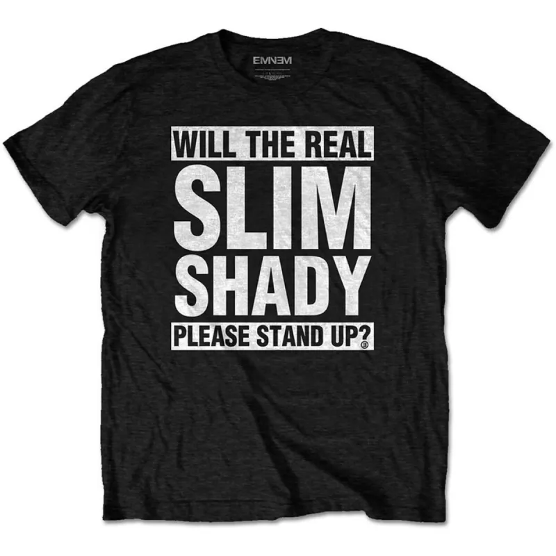 The Real Slim Shady Slim Fit T-shirt sold by Rockabilia