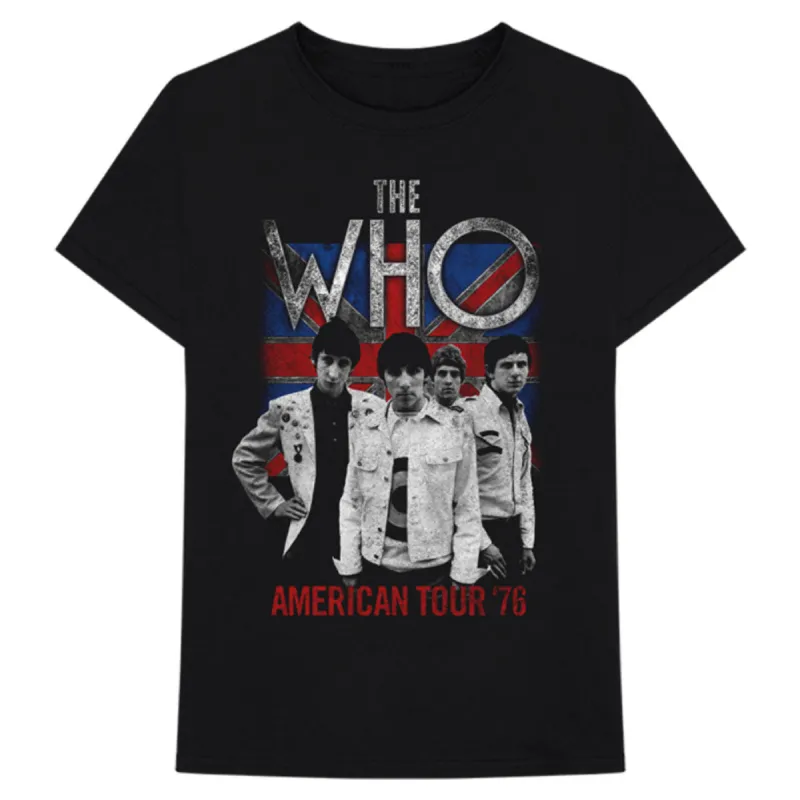 The Who American Tour 76 Tee T-shirt sold by Rockabilia