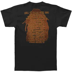 Hell On Earth Tour 2011 T-shirt sold by Rockabilia product image thumbnail 2