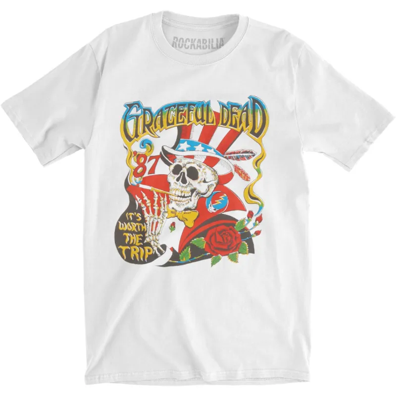 Worth The Trip Slim Fit T-shirt sold by Rockabilia