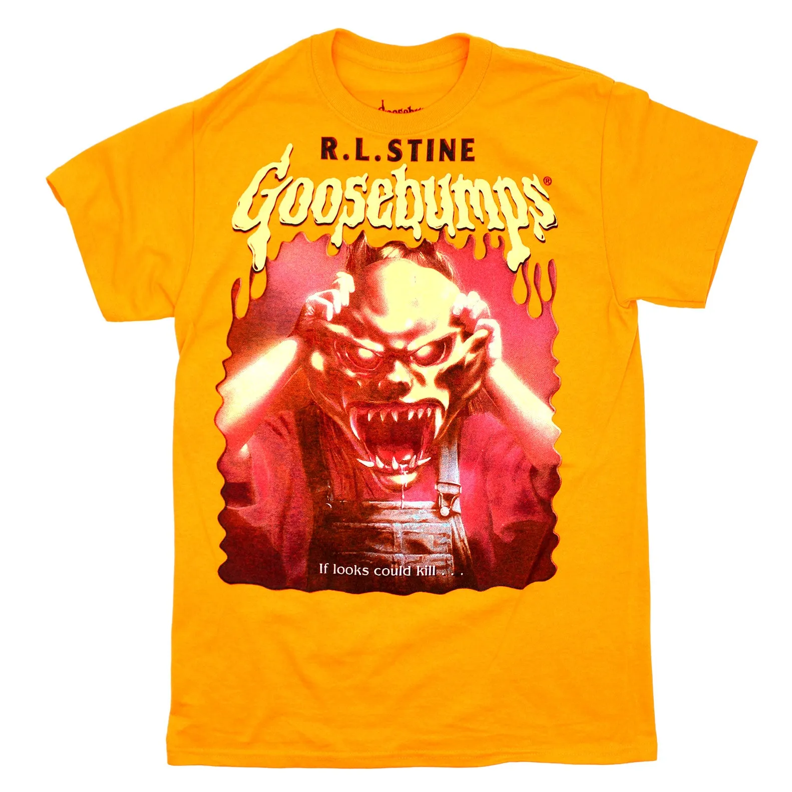R.L. Stine Goosebumps If Looks Could Kill Tee T-shirt sold by Rockabilia