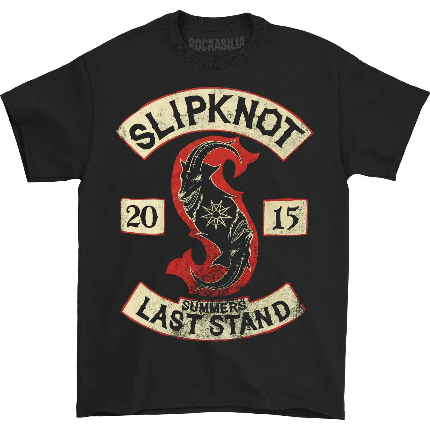 Goat Tarot 2015 North American Tour Tee T-shirt sold by Rockabilia