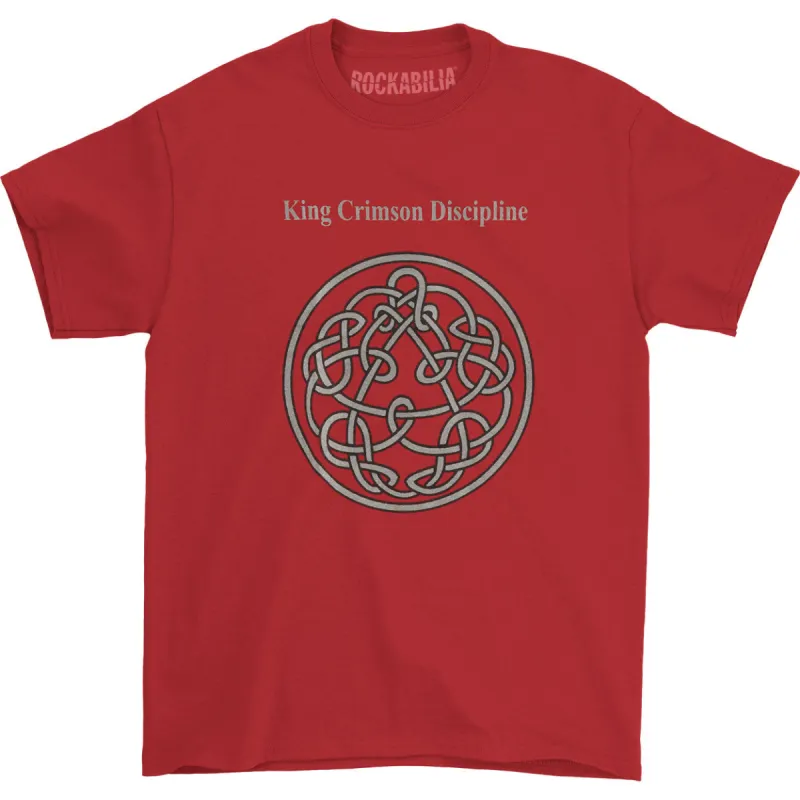 Discipline (Red) T-shirt sold by Rockabilia