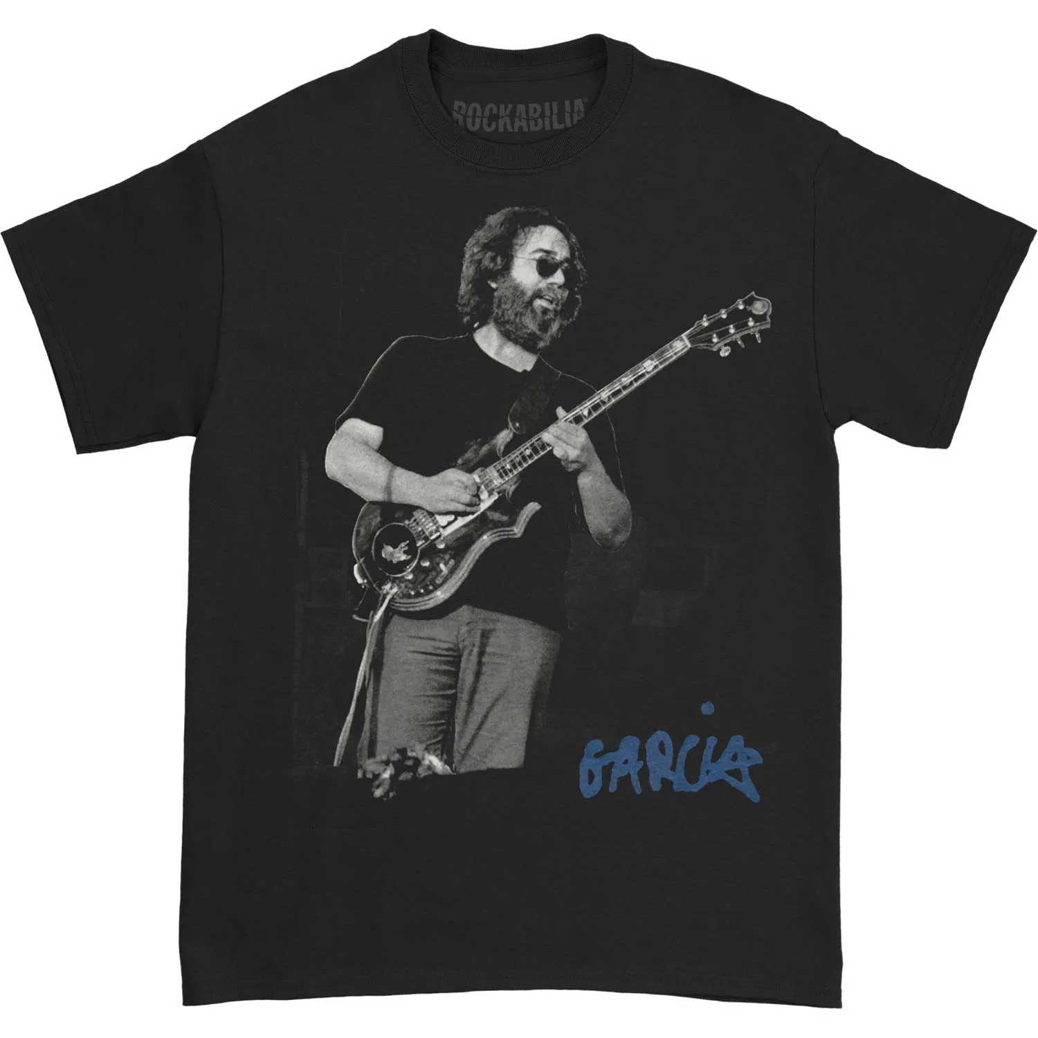 Jerry Garcia Blakesberg Live Portrait T-shirt sold by Rockabilia