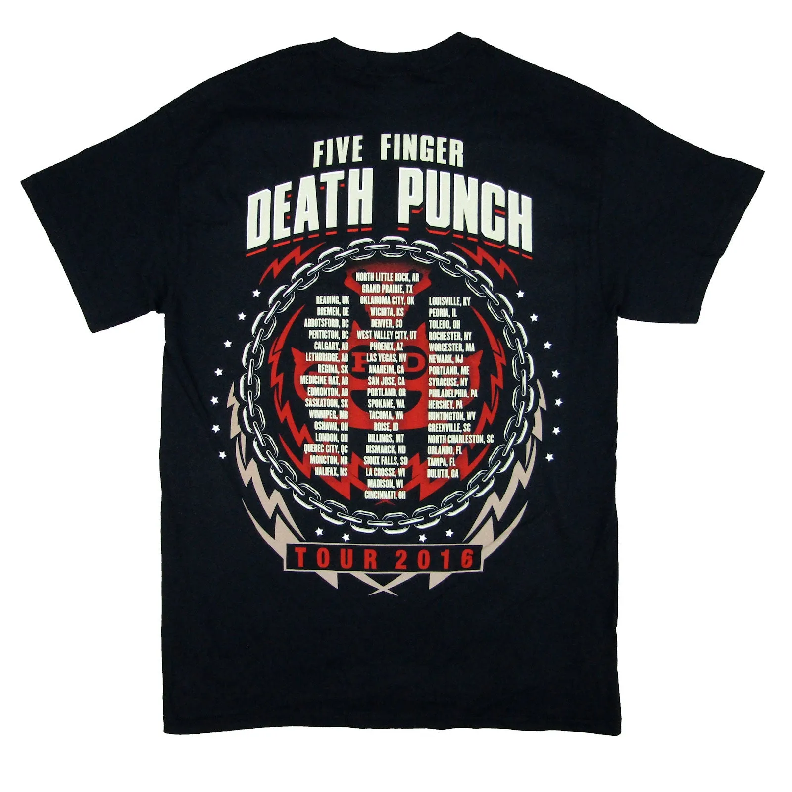 Zombie Kill World Tour 2016 Reading UK - Duluth GA T-shirt sold by Rockabilia product image thumbnail 2