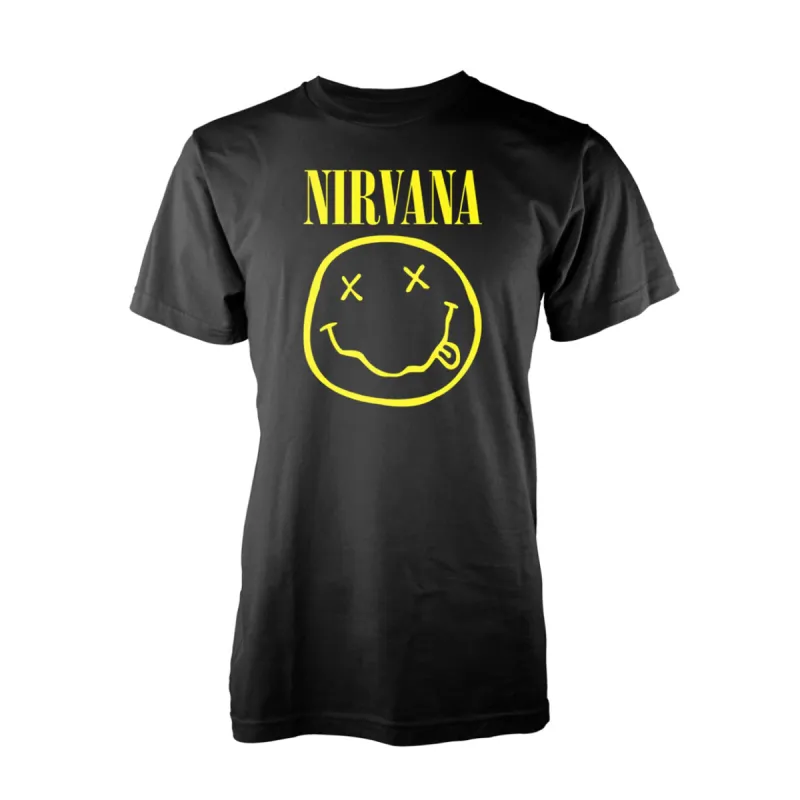 Smile Face Logo T-shirt sold by Rockabilia