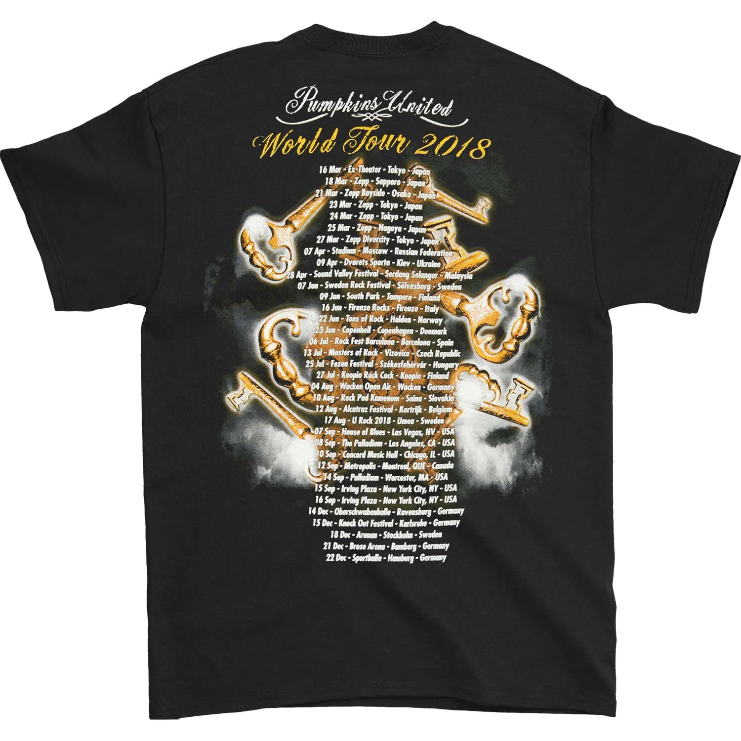United Tour Tee T-shirt sold by Rockabilia product image thumbnail 2