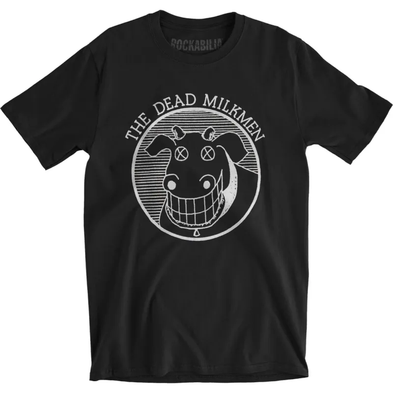 Cow Logo Slim Fit T-shirt made by Rockabilia