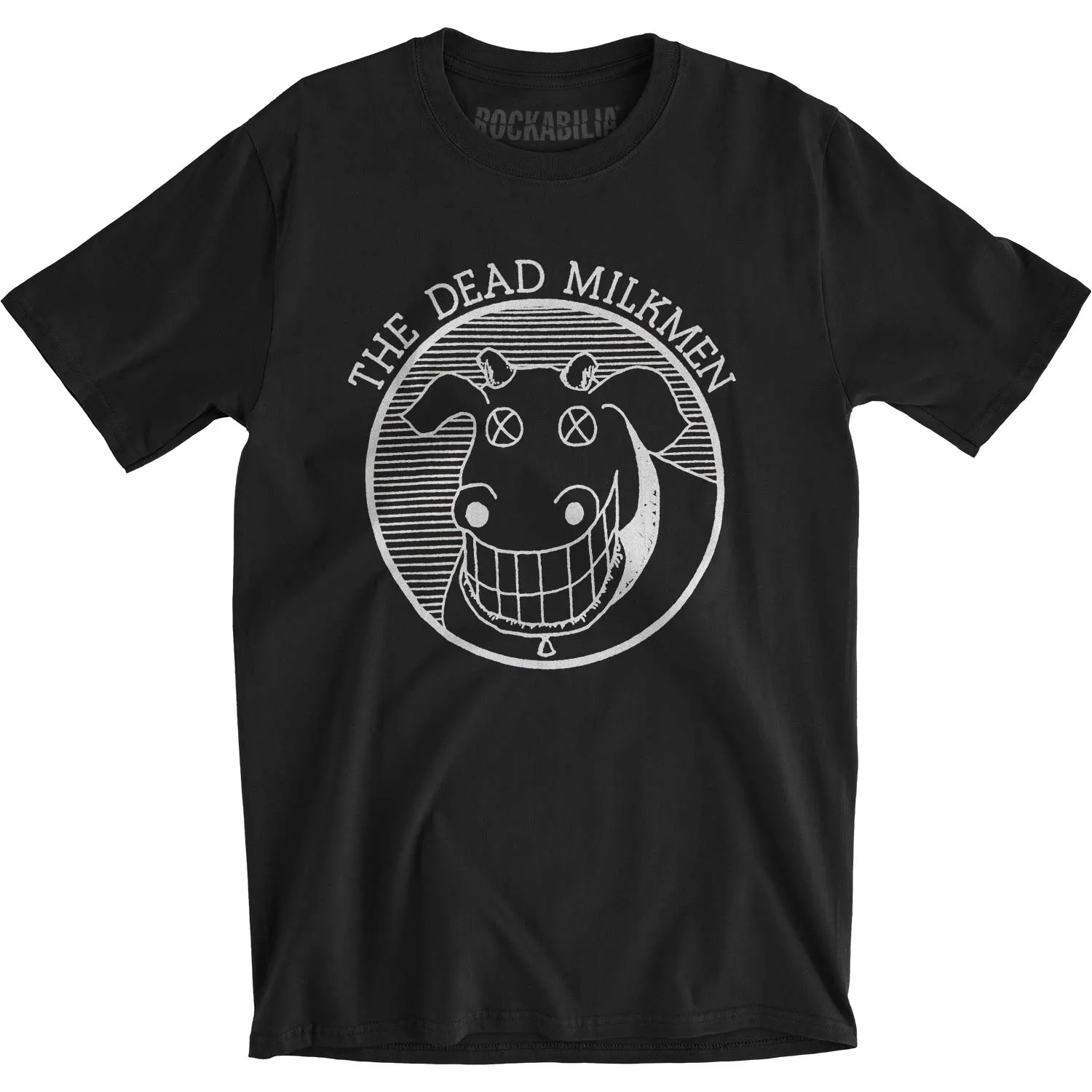 Cow Logo Slim Fit T-shirt sold by Rockabilia