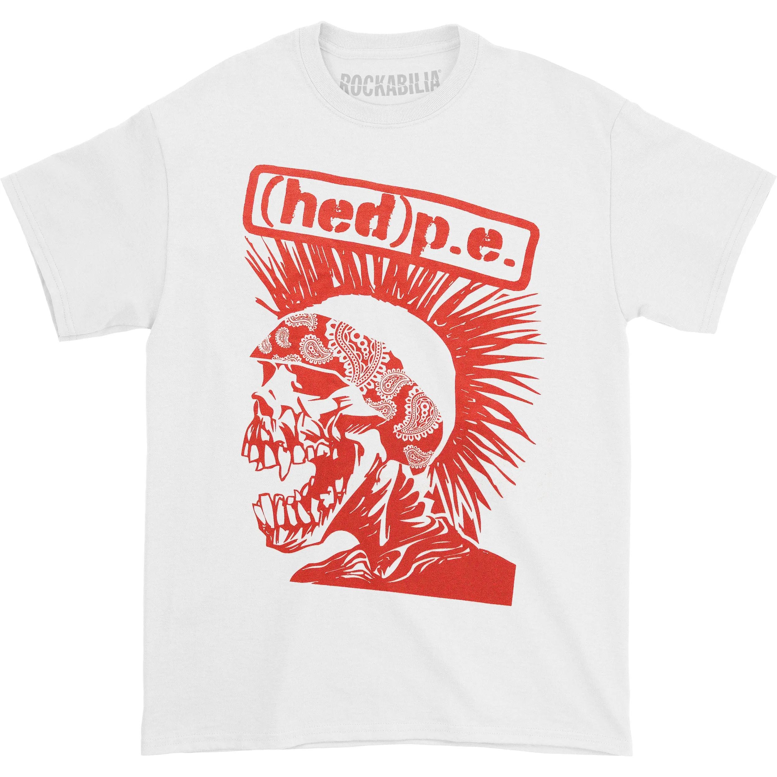 Punx Not Ded White T-shirt sold by Rockabilia