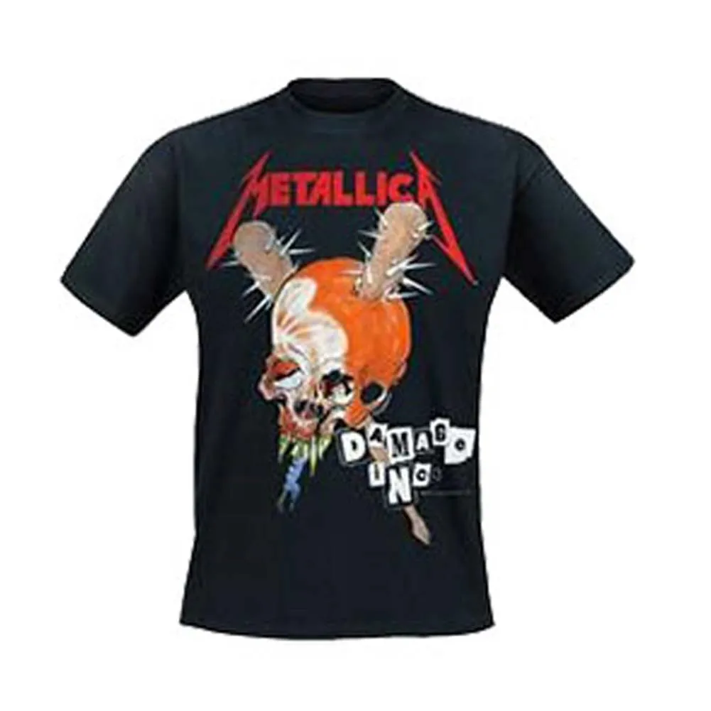 Metallica Damage Inc (Back Print) Slim Fit T-shirt sold by Rockabilia