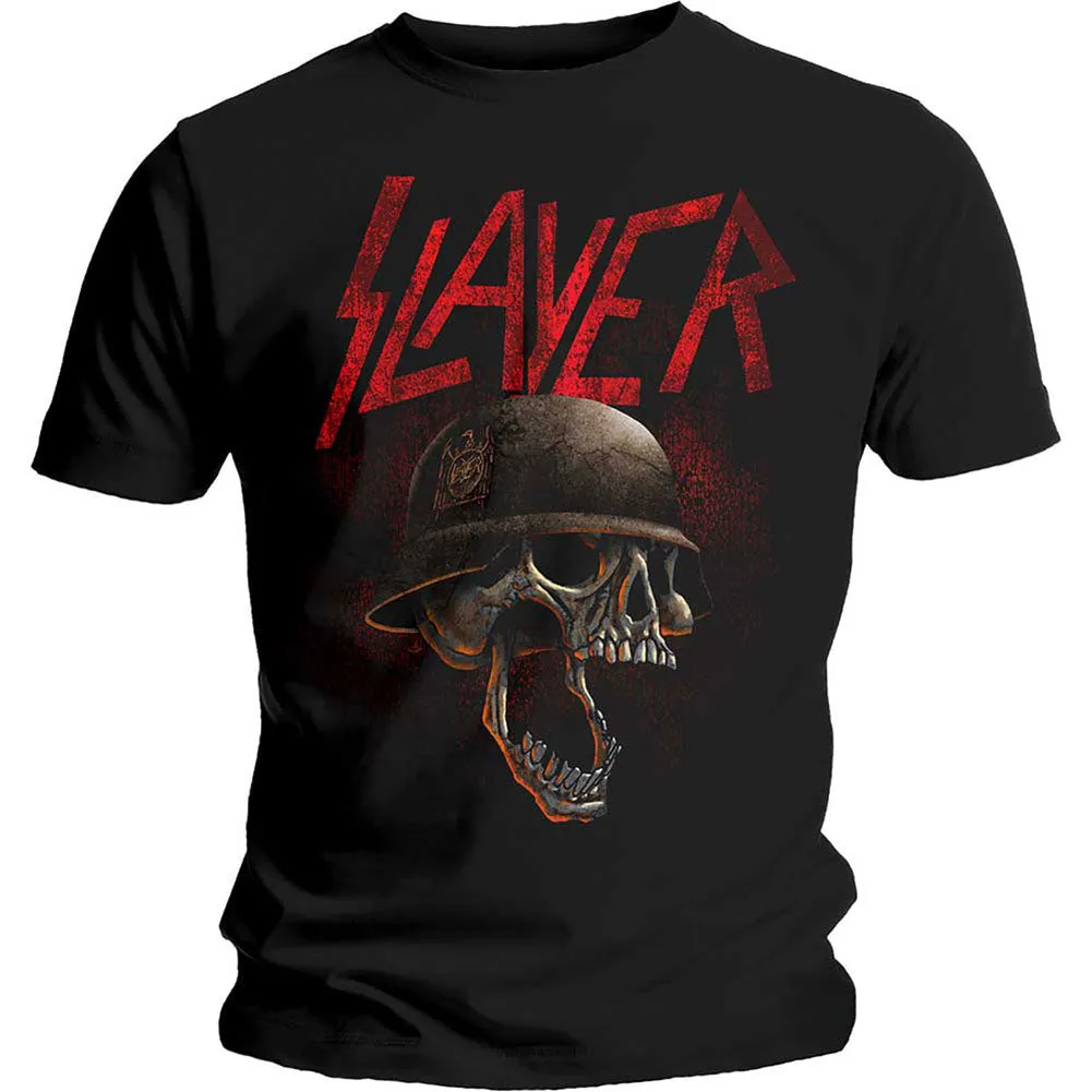 Slayer Hellmitt Slim Fit T-shirt sold by Rockabilia