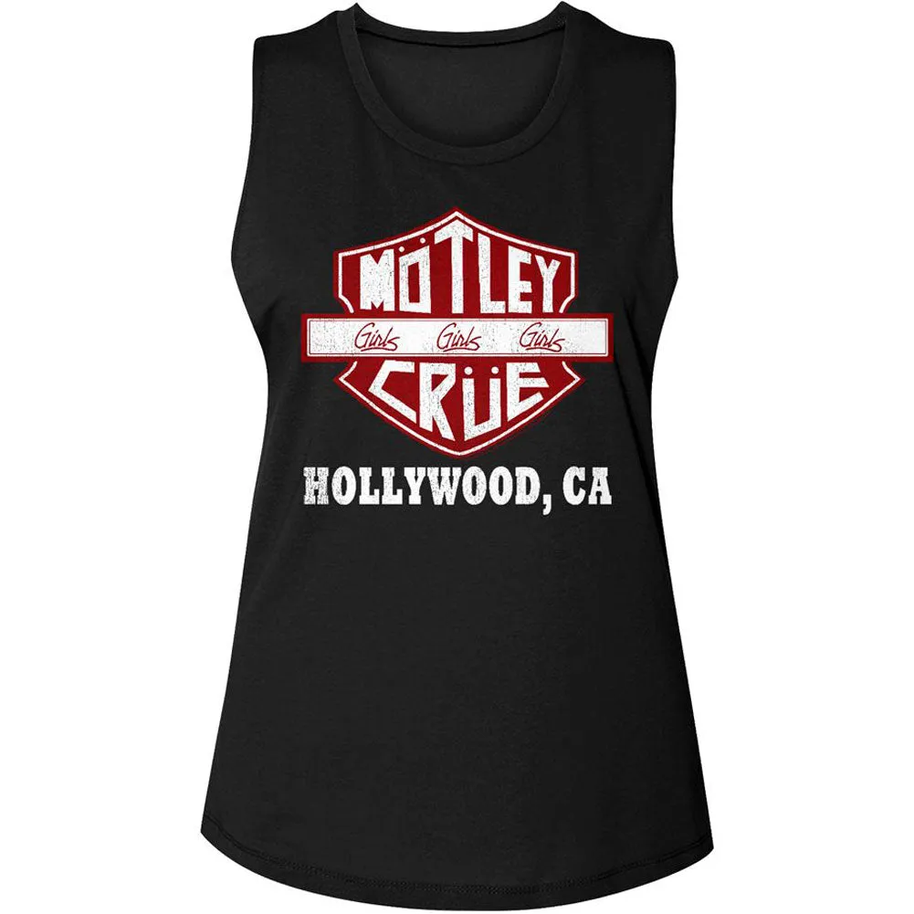 Crue Sign Womens Tank sold by Rockabilia