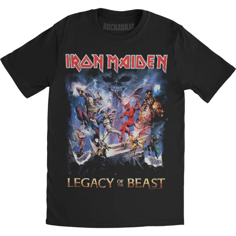Legacy Of The Beast Slim Fit T-shirt sold by Rockabilia