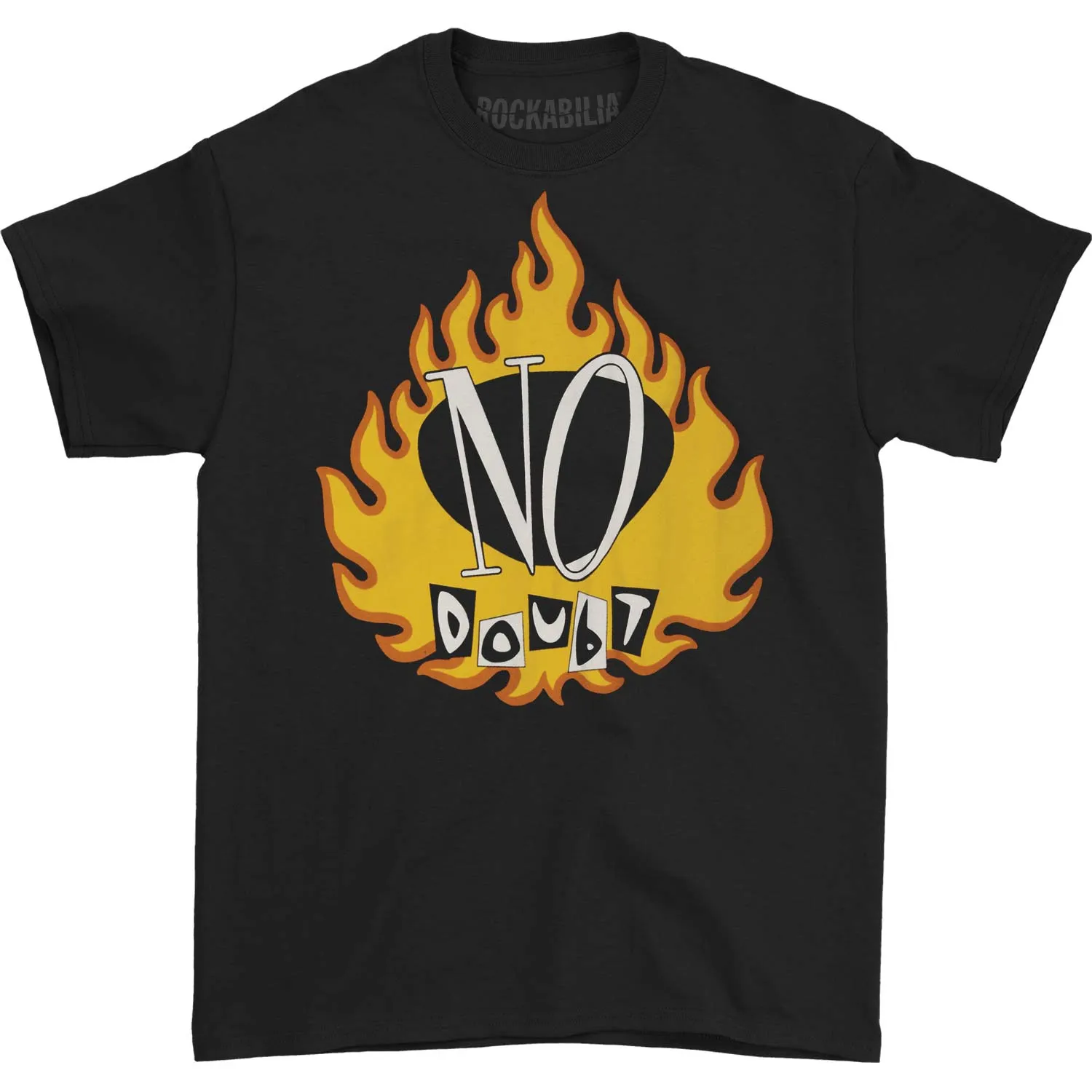 Vintage Flame Logo T-shirt sold by Rockabilia