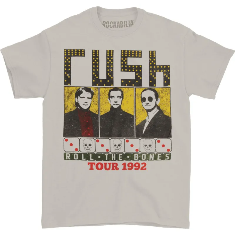 Roll The Bones T-shirt sold by Rockabilia