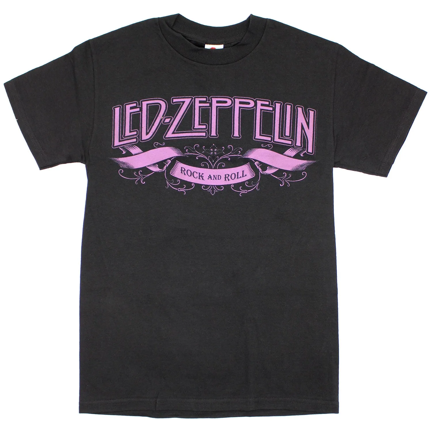 Rock N Roll Banner T-shirt sold by Rockabilia
