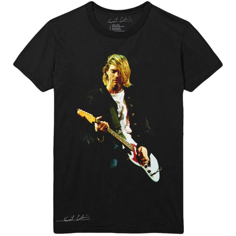 Guitar Photo Colour Slim Fit T-shirt sold by Rockabilia
