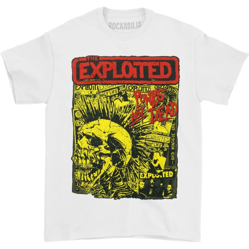 The Exploited - Punks Not Dead T-shirt sold by Rockabilia
