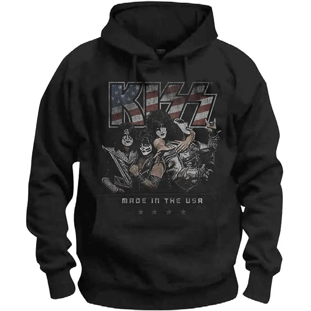 Made in the USA Hooded Sweatshirt sold by Rockabilia