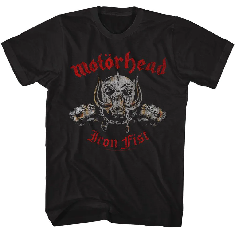 Motorhead Iron Fist T-shirt sold by Rockabilia