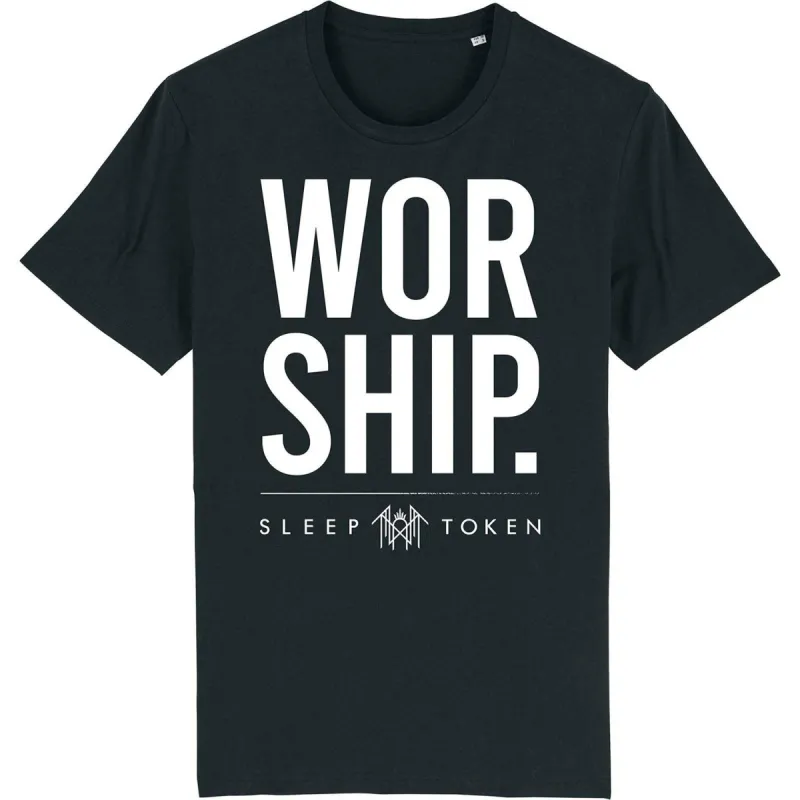 Worship (Back Print) Slim Fit T-shirt made by Rockabilia