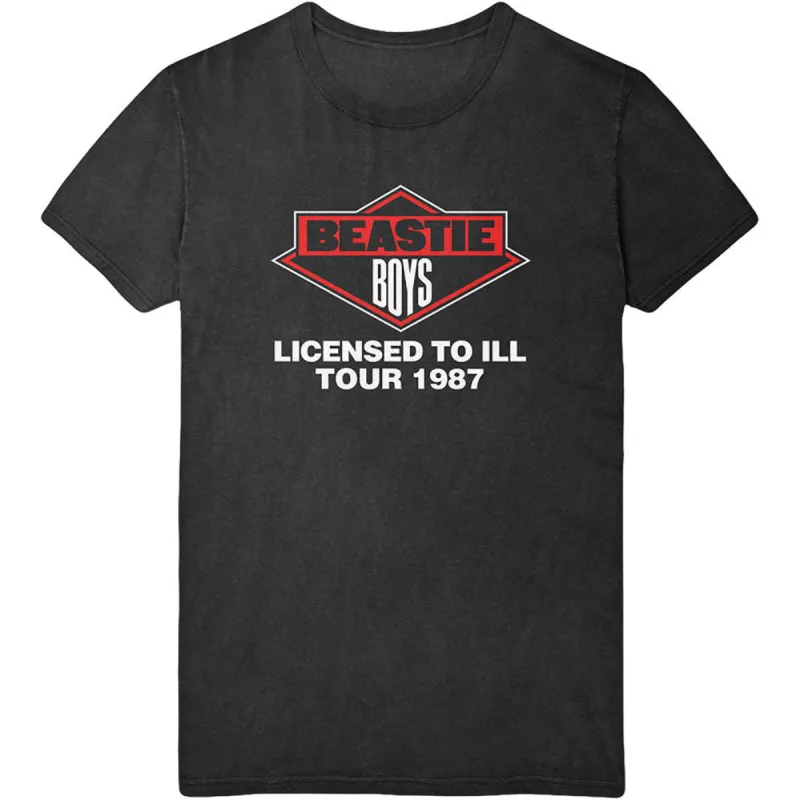 Licensed To Ill Tour 1987 Slim Fit T-shirt sold by Rockabilia