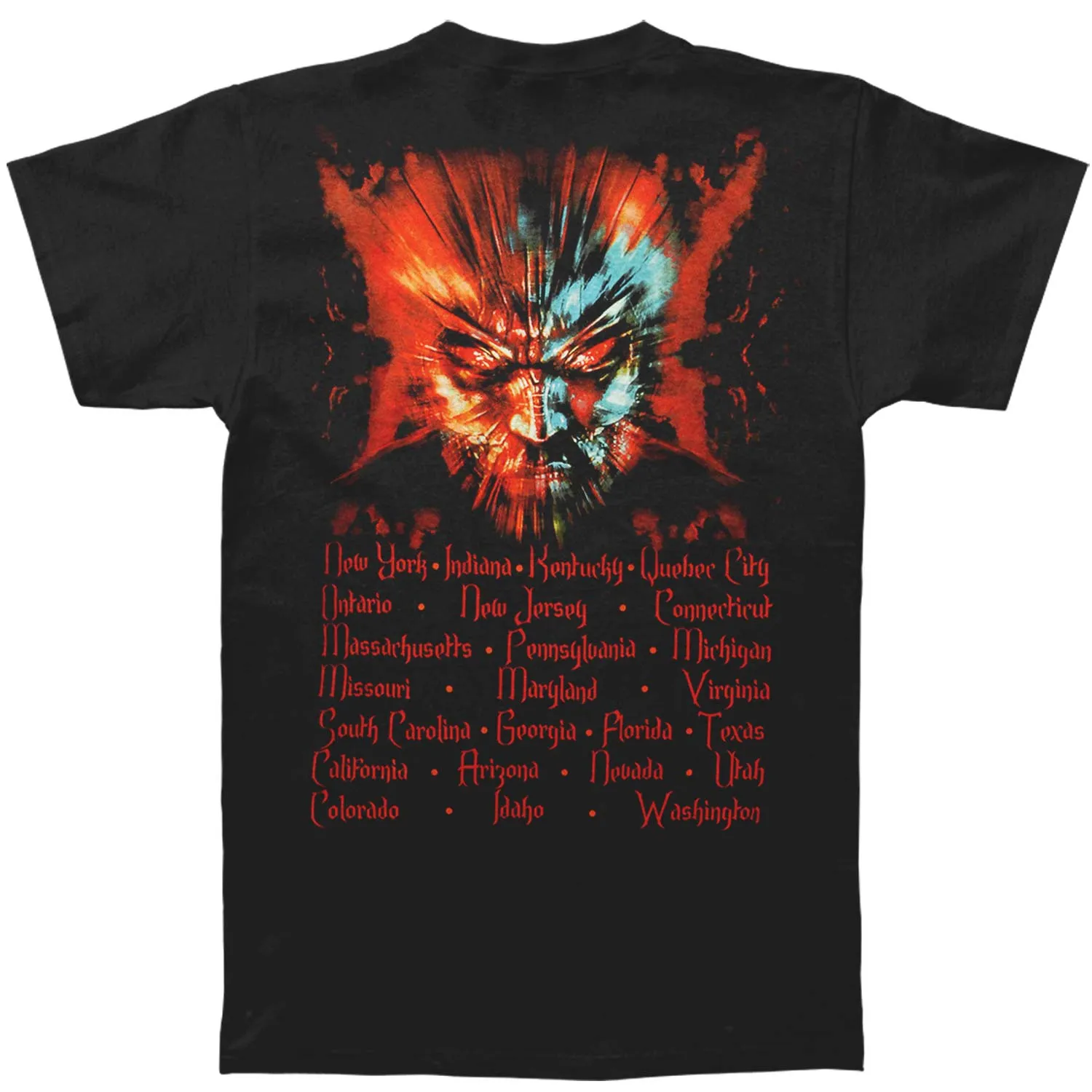 Redeemer Of Souls Tour (NY - W) T-shirt sold by Rockabilia product image thumbnail 2
