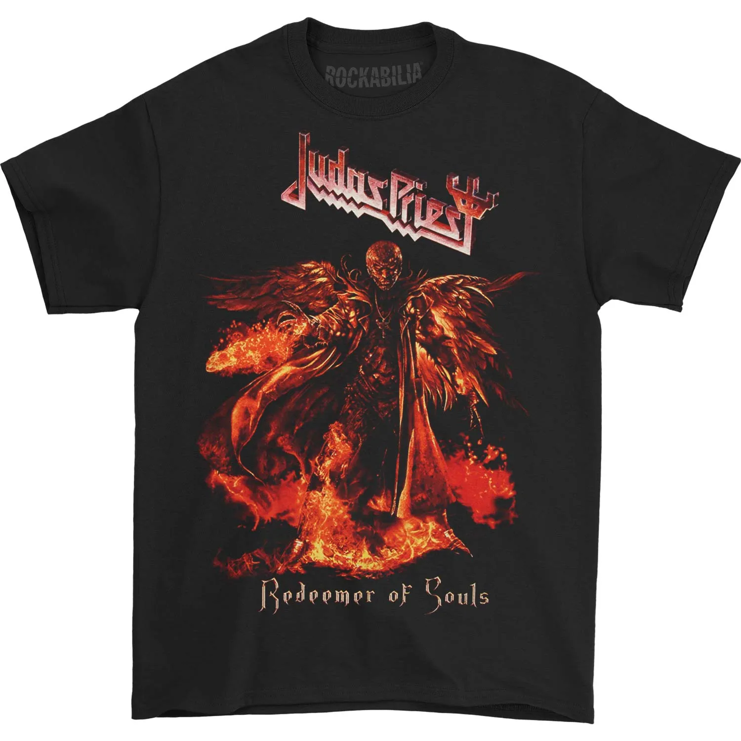Redeemer Of Souls Tour (NY - W) T-shirt sold by Rockabilia