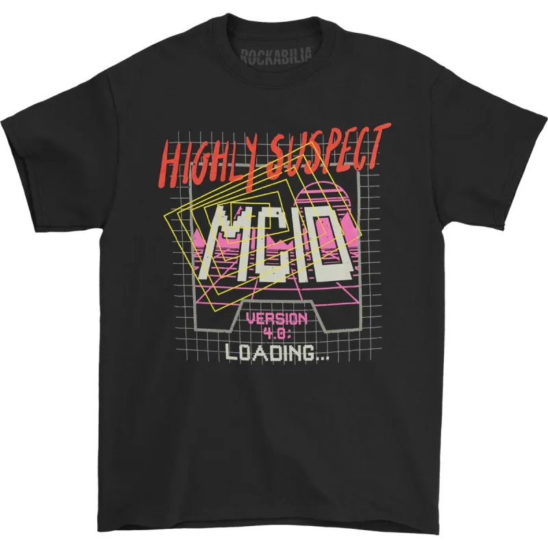 Game Grid Tee (Black) T-shirt made by Rockabilia