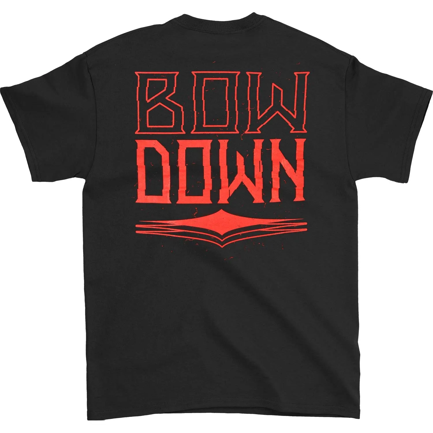 Bow Down Tee (Black) T-shirt sold by Rockabilia product image thumbnail 2