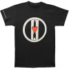Logo Discharge Slim Fit T-shirt sold by Rockabilia