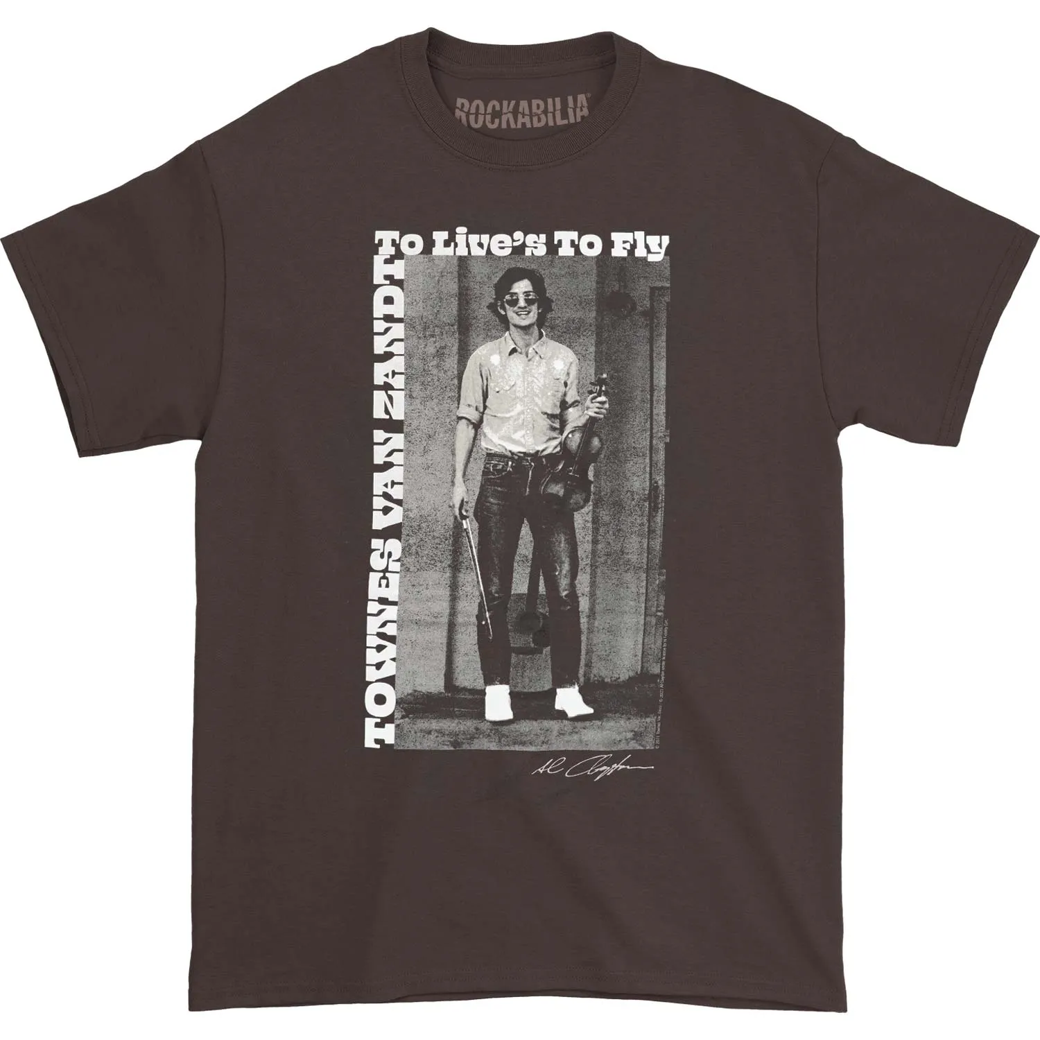To Live's To Fly T-shirt sold by Rockabilia