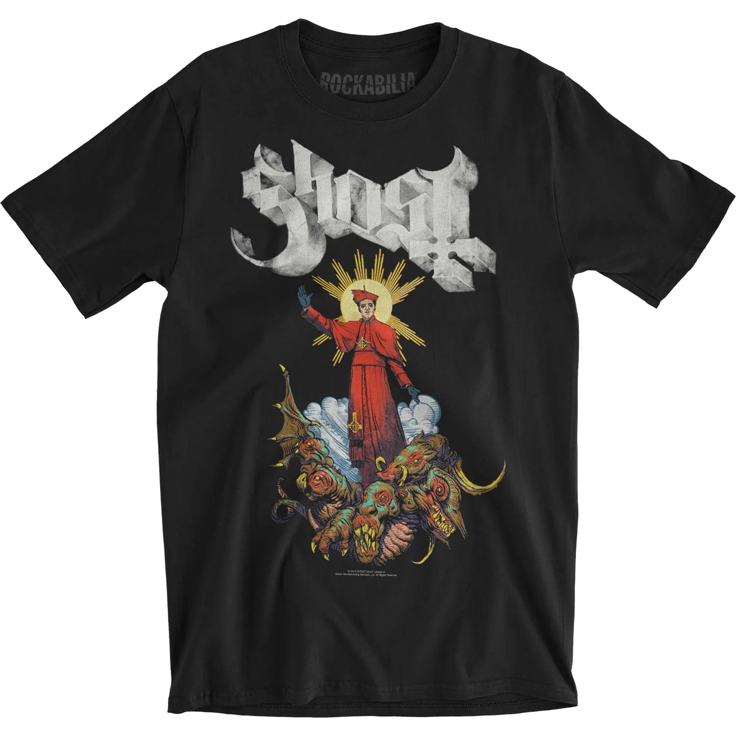 Plague Bringer Slim Fit T-shirt sold by Rockabilia