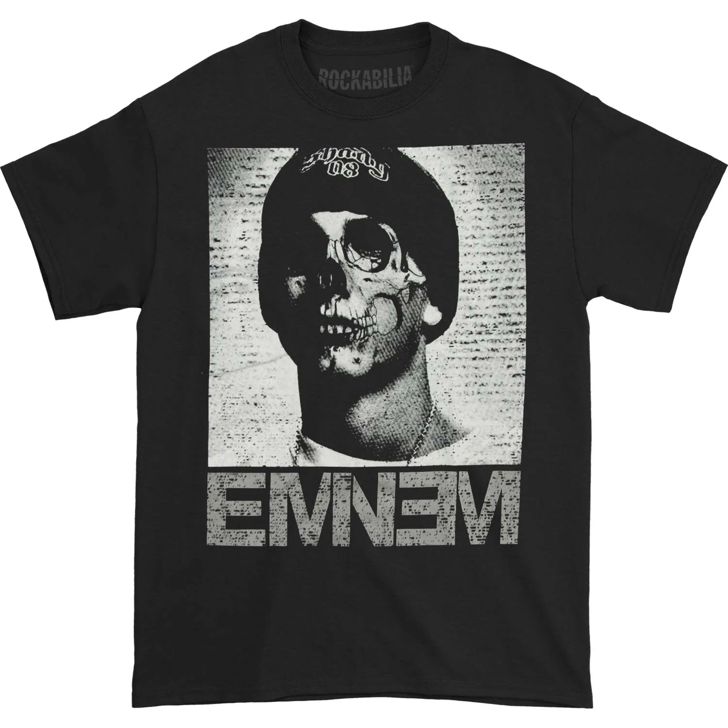 Skull Face T-shirt sold by Rockabilia