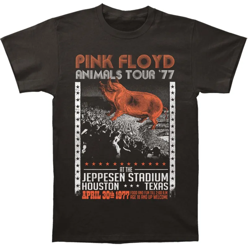 Animals Tour '77 Slim Fit T-shirt sold by Rockabilia