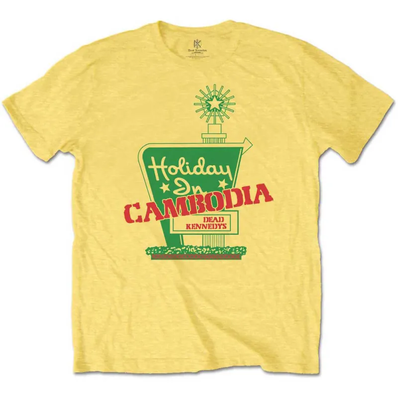 Holiday In Cambodia T-shirt sold by Rockabilia
