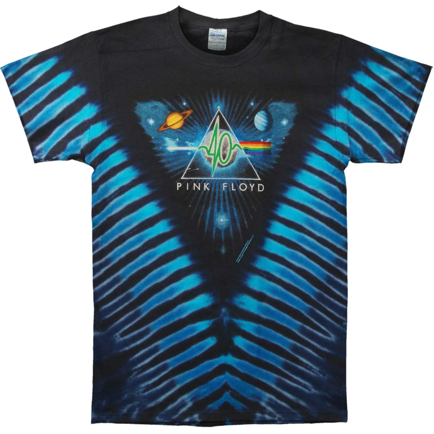 40 Years Darkside Tie Dye T-shirt sold by Rockabilia