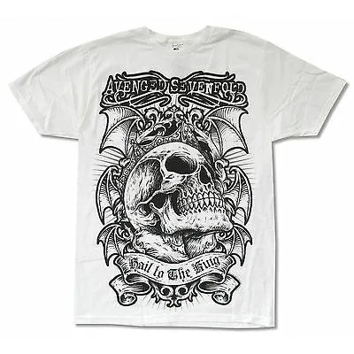 Hail To The King Jumbo Print T-shirt sold by Rockabilia